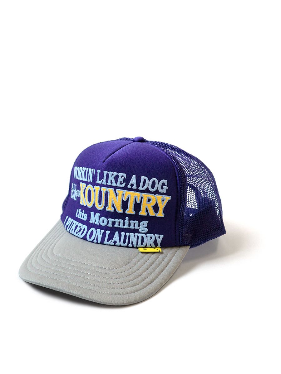 Kapital Kapital Working Puking Trucker Hat Size ONE SIZE - 1 Thumbnail