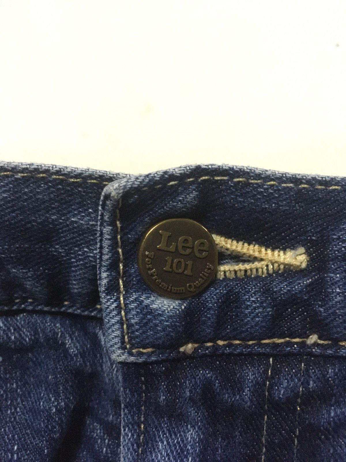 Lee × Vintage Vintage lee lot 101 distressed denim Size US 32 / EU 48 - 8 Thumbnail