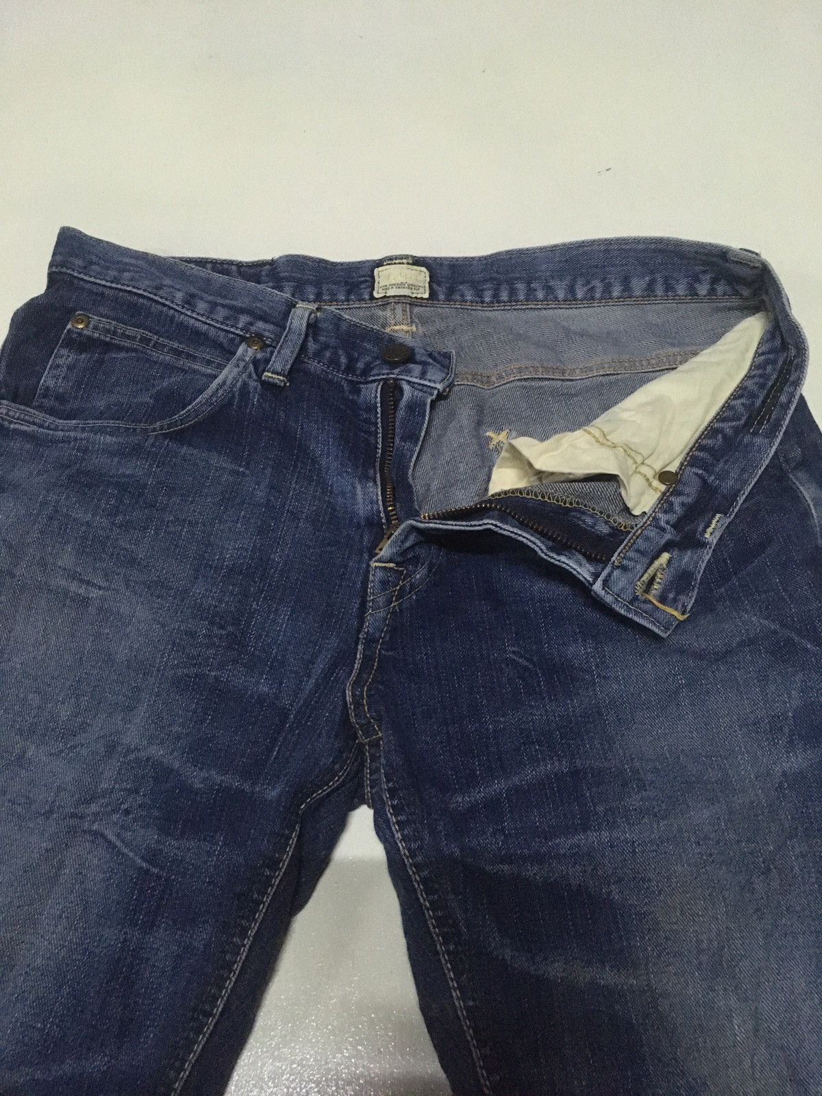 Lee × Vintage Vintage lee lot 101 distressed denim Size US 32 / EU 48 - 5 Thumbnail