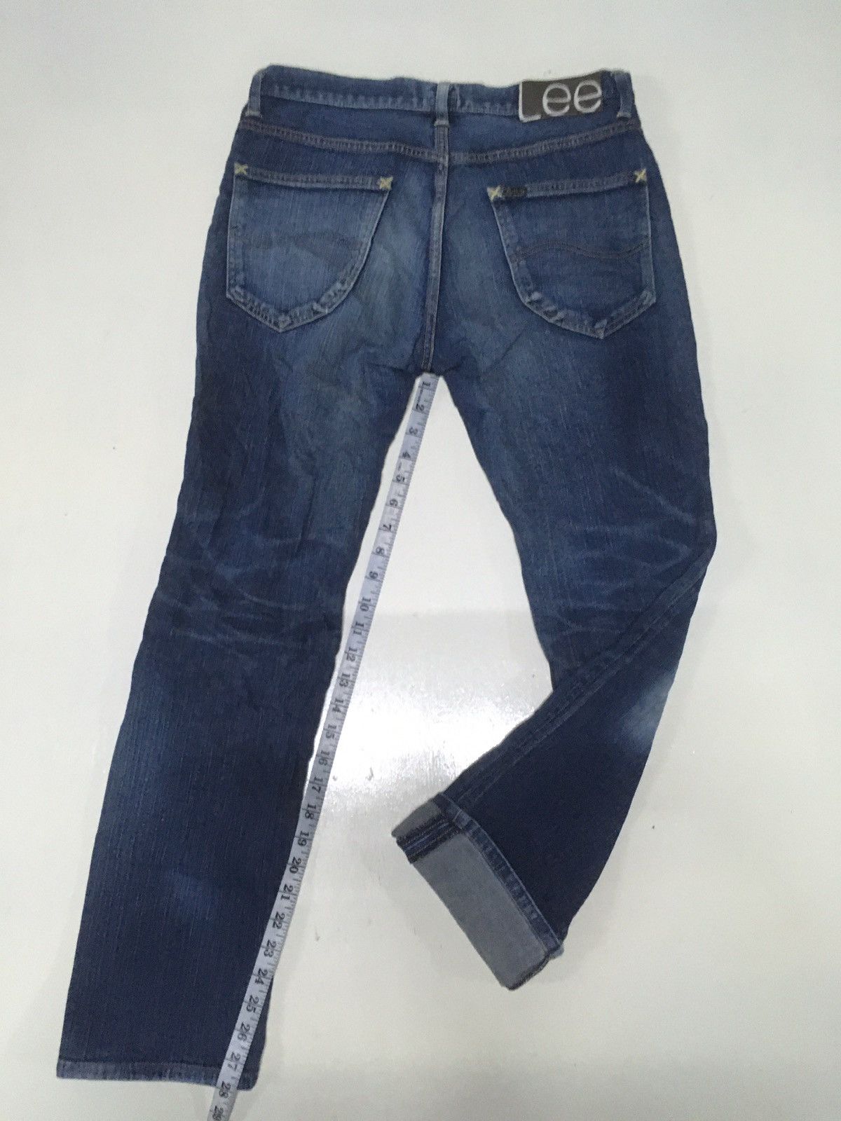 Lee × Vintage Vintage lee lot 101 distressed denim Size US 32 / EU 48 - 3 Thumbnail