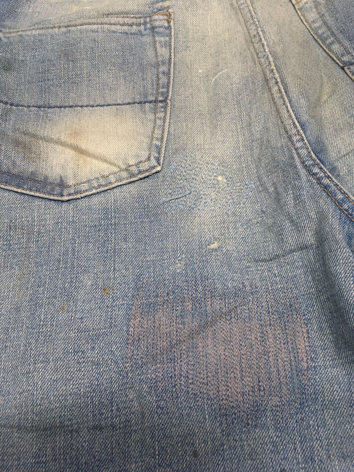 Abercrombie & Fitch Abercrombie crazy distressed denim Size US 34 / EU 50 - 13 Thumbnail