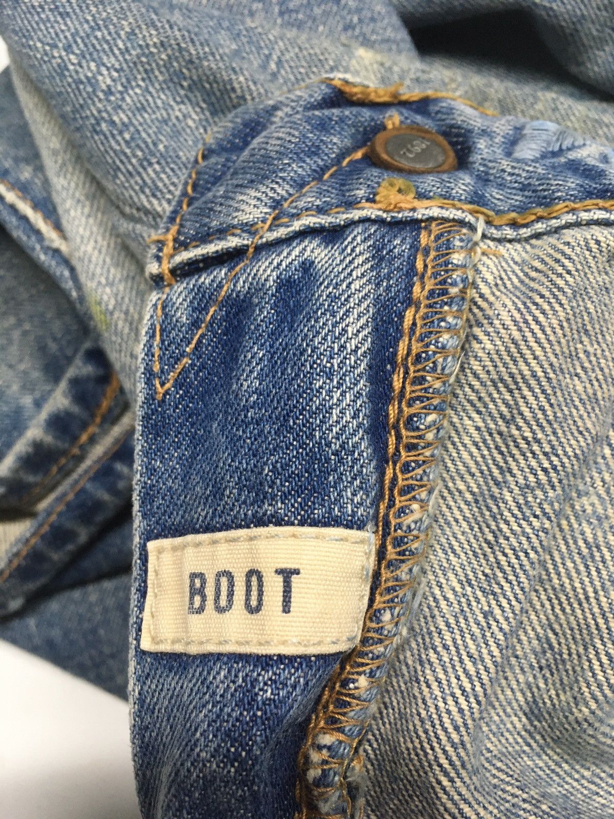 Abercrombie & Fitch Abercrombie crazy distressed denim Size US 34 / EU 50 - 17 Thumbnail