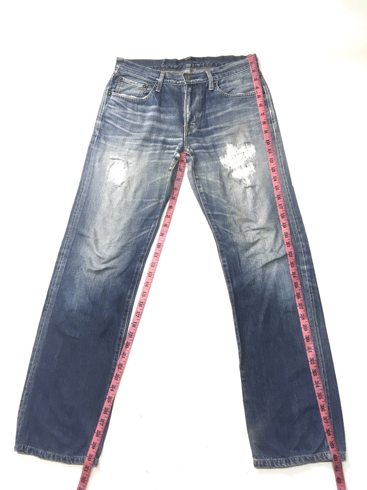 Edwin × Japanese Brand × Vintage Vintage Edwin distressed denim japan Size US 30 / EU 46 - 2 Thumbnail