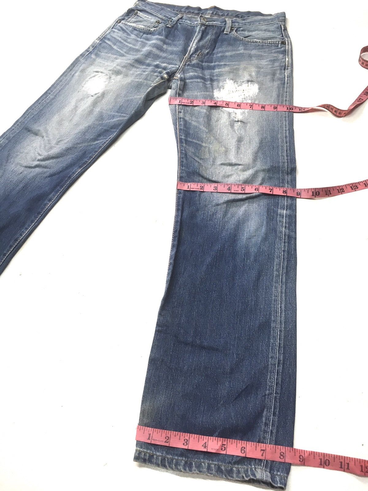 Edwin × Japanese Brand × Vintage Vintage Edwin distressed denim japan Size US 30 / EU 46 - 4 Thumbnail