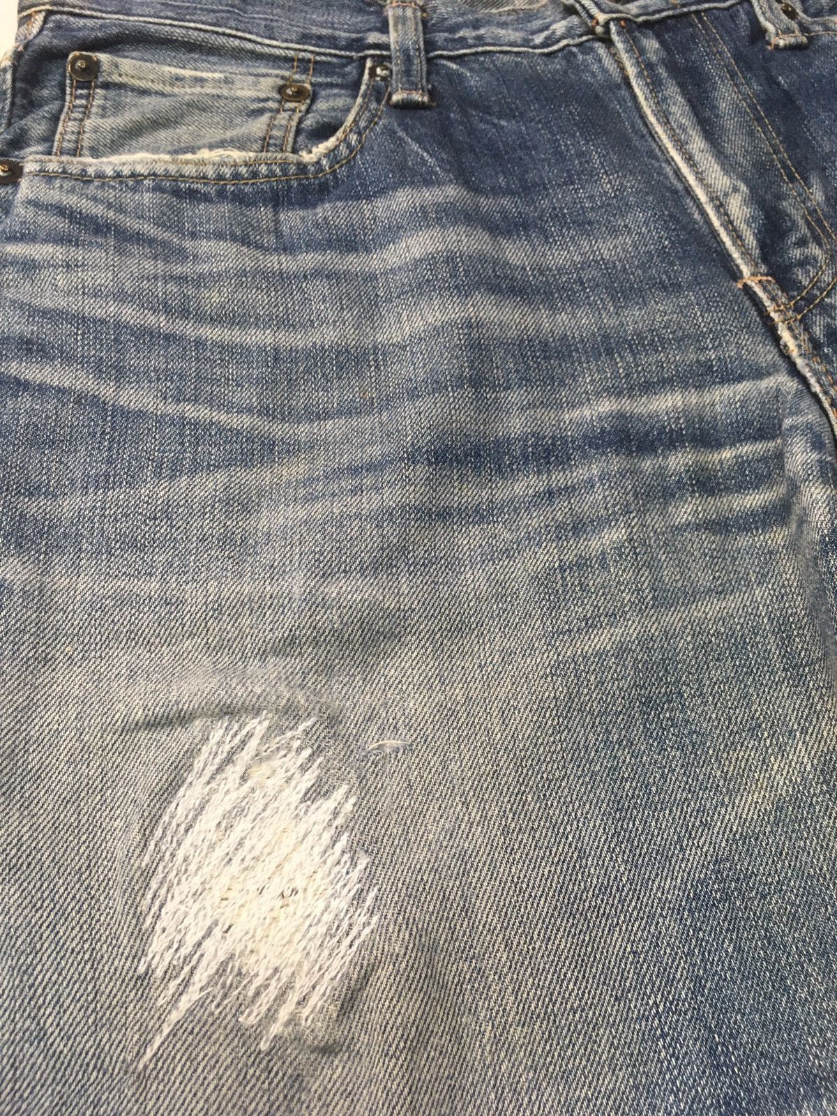 Edwin × Japanese Brand × Vintage Vintage Edwin distressed denim japan Size US 30 / EU 46 - 9 Thumbnail