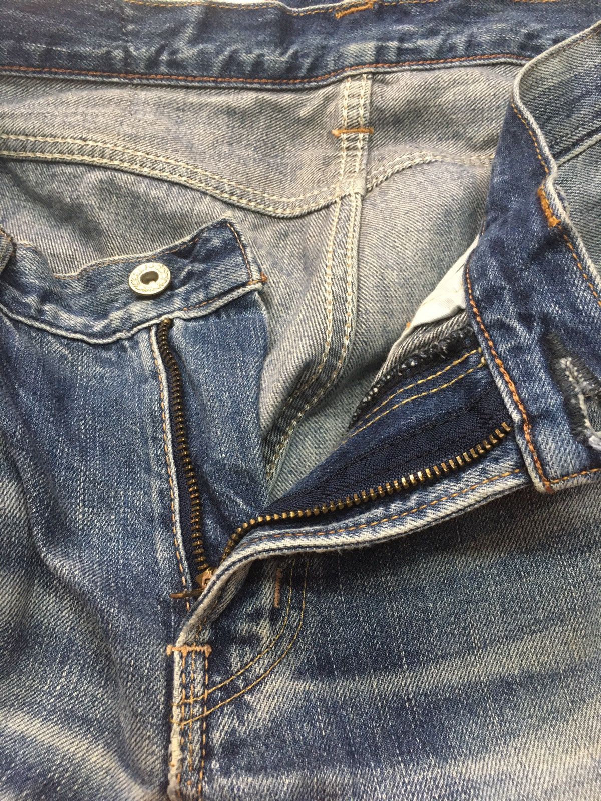 Edwin × Japanese Brand × Vintage Vintage Edwin distressed denim japan Size US 30 / EU 46 - 12 Thumbnail