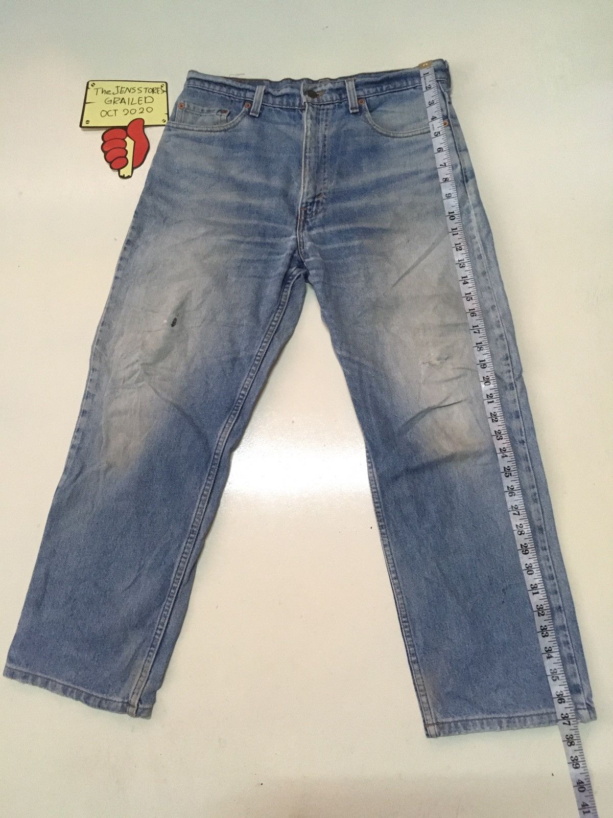 Levi's × Vintage Vintage Levi’s 510 distressed jeans Size US 33 - 2 Thumbnail