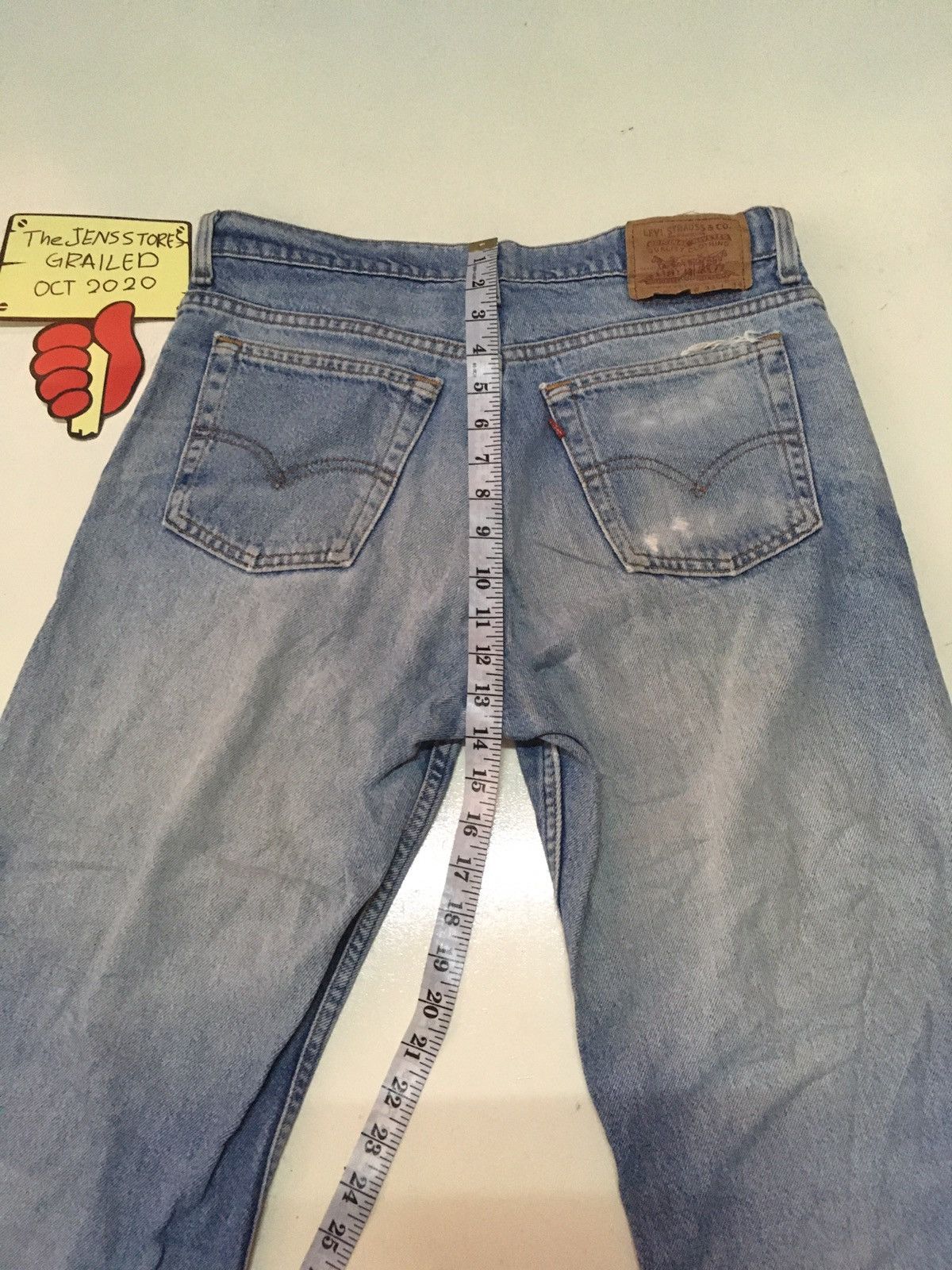 Levi's × Vintage Vintage Levi’s 510 distressed jeans Size US 33 - 5 Thumbnail