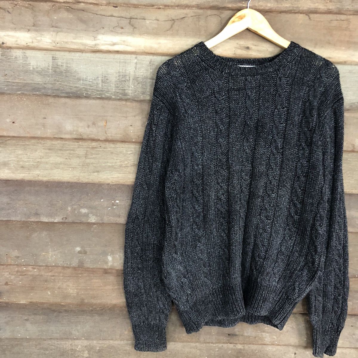 Vintage DL Robert Mc Man Made In Great Britain sweatshirt Knit #3954 Size US M / EU 48-50 / 2 - 7 Thumbnail