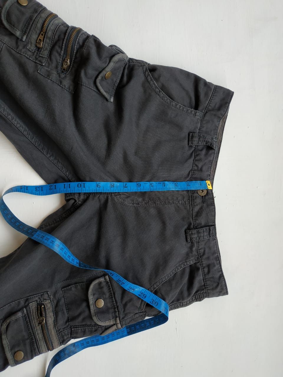 Japanese Brand Fit 31 to 32, Twenty Works Tactical Multipocket Cargo Pants Size US 31 - 14 Thumbnail