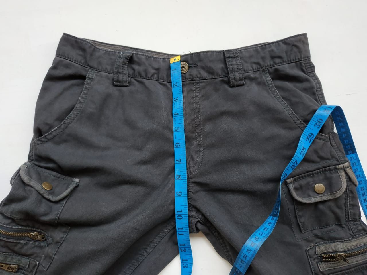 Japanese Brand Fit 31 to 32, Twenty Works Tactical Multipocket Cargo Pants Size US 31 - 18 Thumbnail