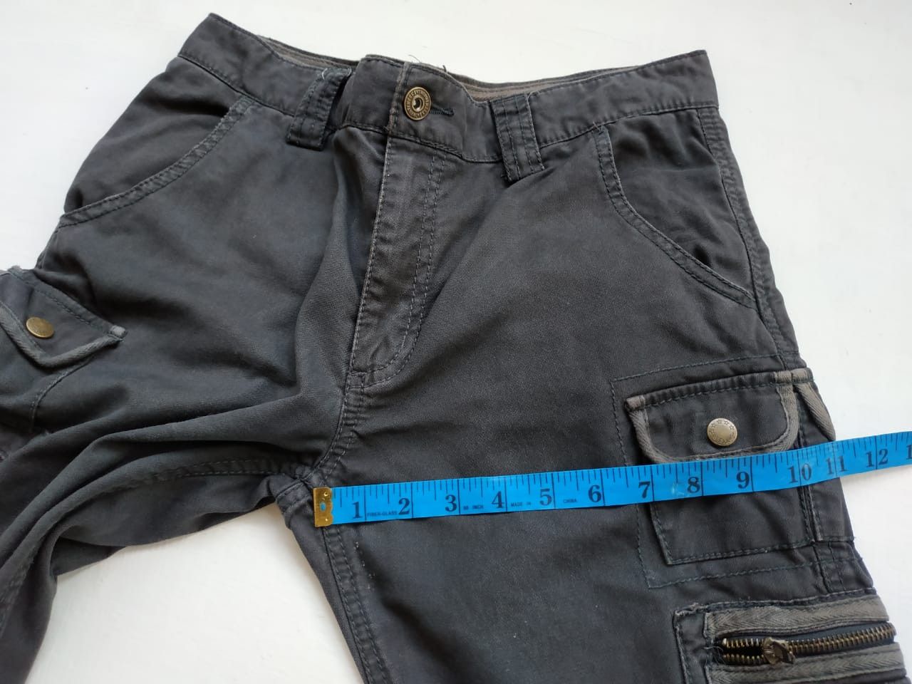 Japanese Brand Fit 31 to 32, Twenty Works Tactical Multipocket Cargo Pants Size US 31 - 10 Thumbnail