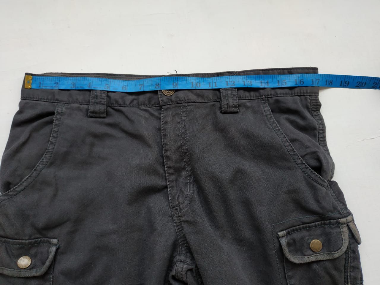 Japanese Brand Fit 31 to 32, Twenty Works Tactical Multipocket Cargo Pants Size US 31 - 16 Thumbnail