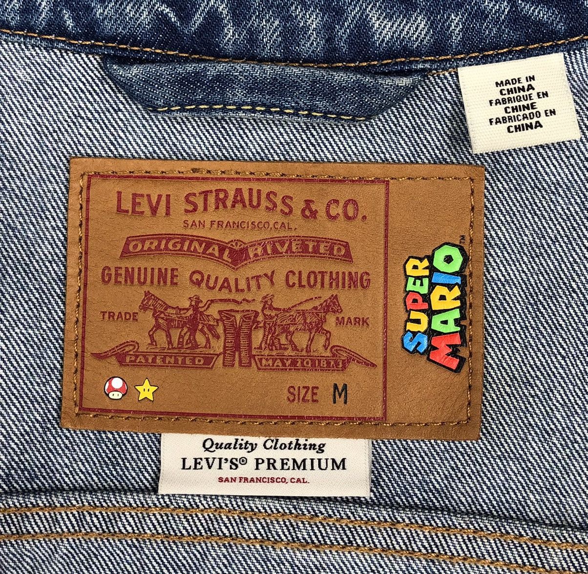 Levi's Levi's X Super Mario Vintage Fit Trucker Jacket Size US M / EU 48-50 / 2 - 19 Thumbnail