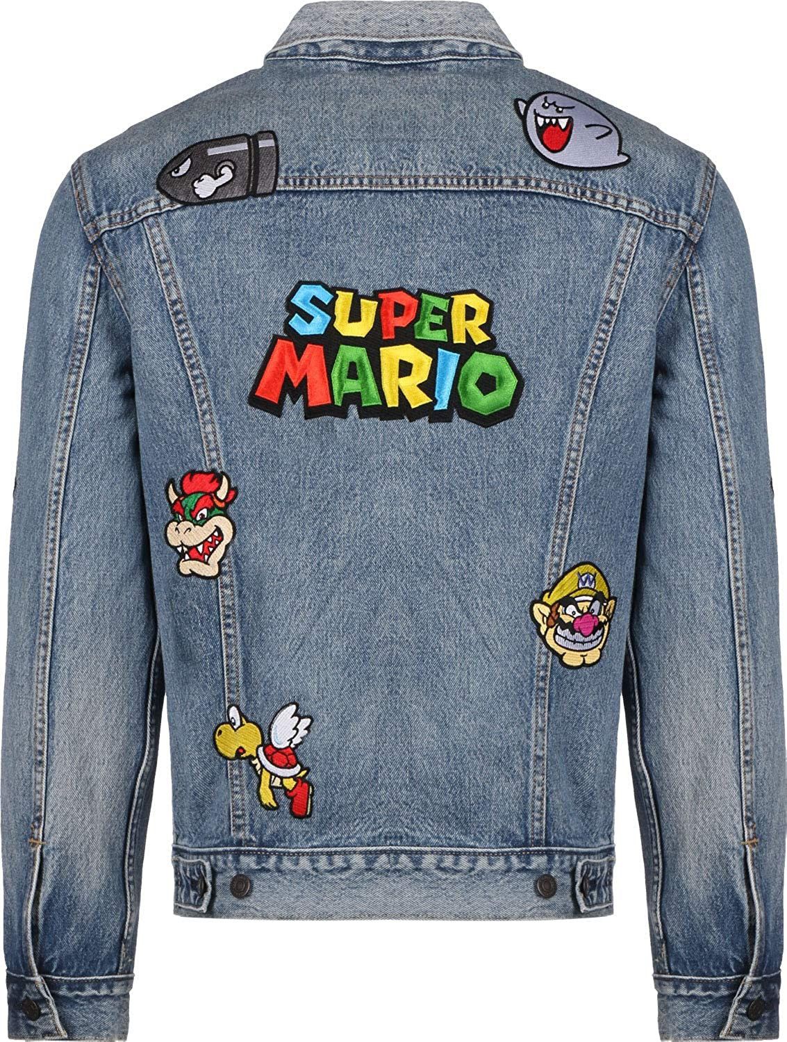 Levi's Levi's X Super Mario Vintage Fit Trucker Jacket Size US M / EU 48-50 / 2 - 7 Thumbnail