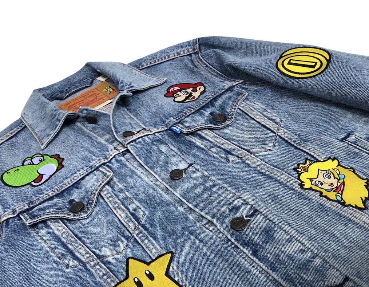 Levi's Levi's X Super Mario Vintage Fit Trucker Jacket Size US M / EU 48-50 / 2 - 12 Thumbnail