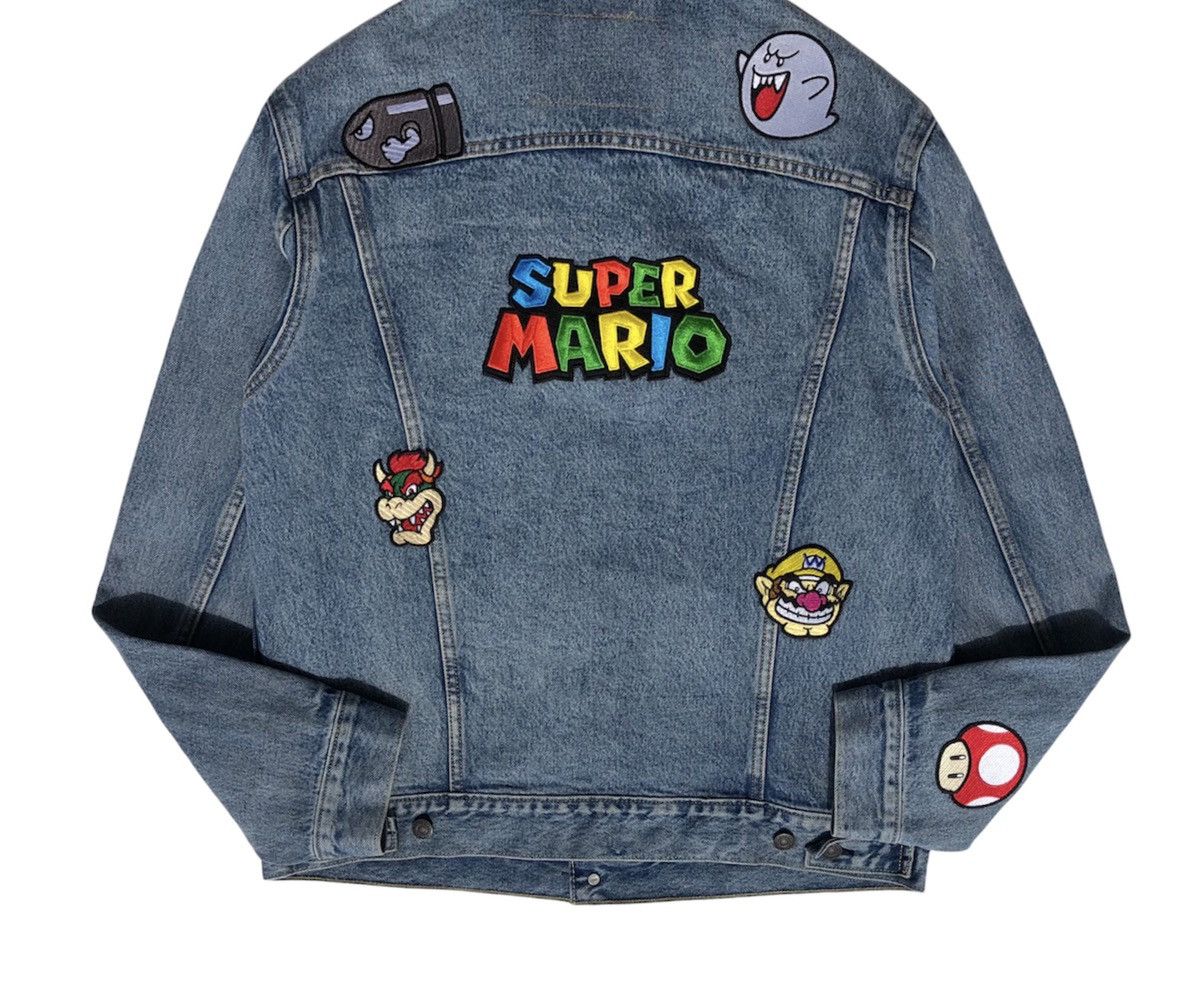 Levi's Levi's X Super Mario Vintage Fit Trucker Jacket Size US M / EU 48-50 / 2 - 15 Thumbnail