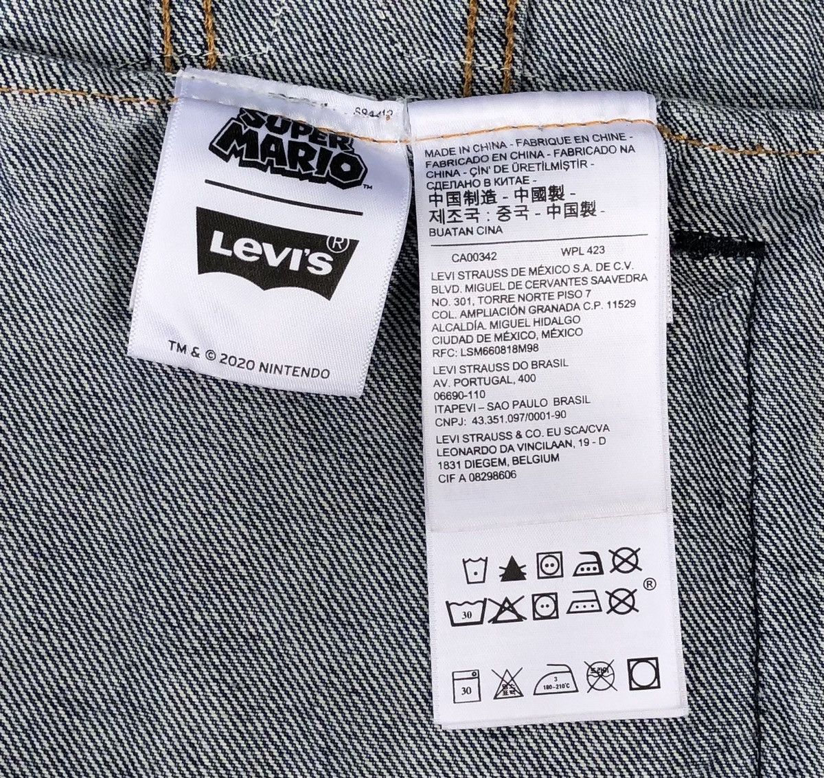 Levi's Levi's X Super Mario Vintage Fit Trucker Jacket Size US M / EU 48-50 / 2 - 20 Thumbnail