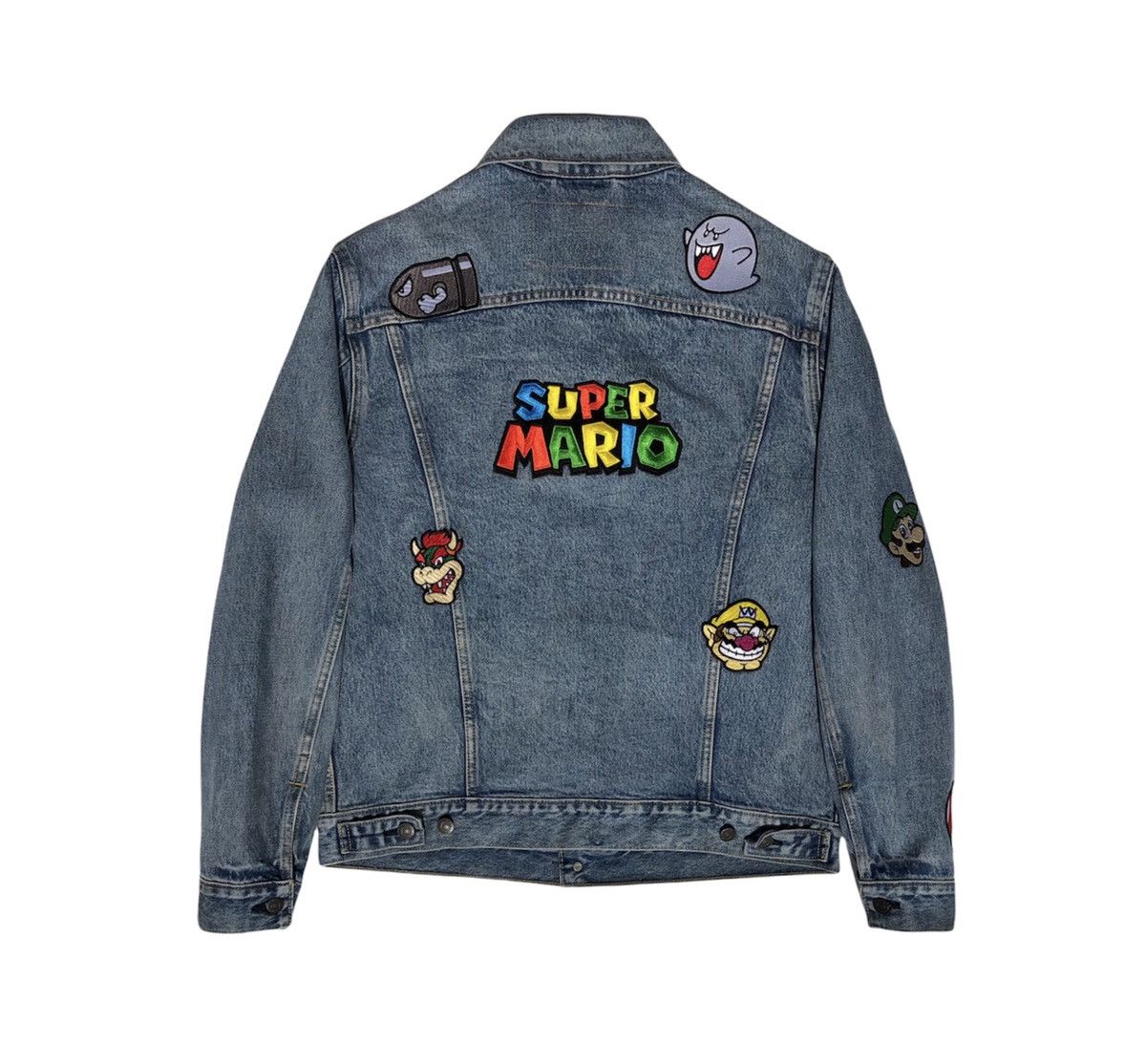 Levi's Levi's X Super Mario Vintage Fit Trucker Jacket Size US M / EU 48-50 / 2 - 5 Thumbnail