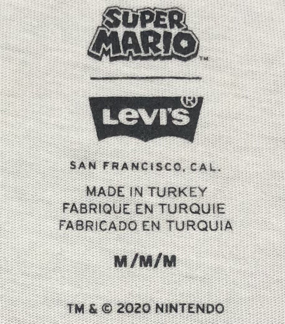 Levi's 🔥Levi's x Super Mario Vintage Fit Trucker T-shirt Size US M / EU 48-50 / 2 - 6 Thumbnail