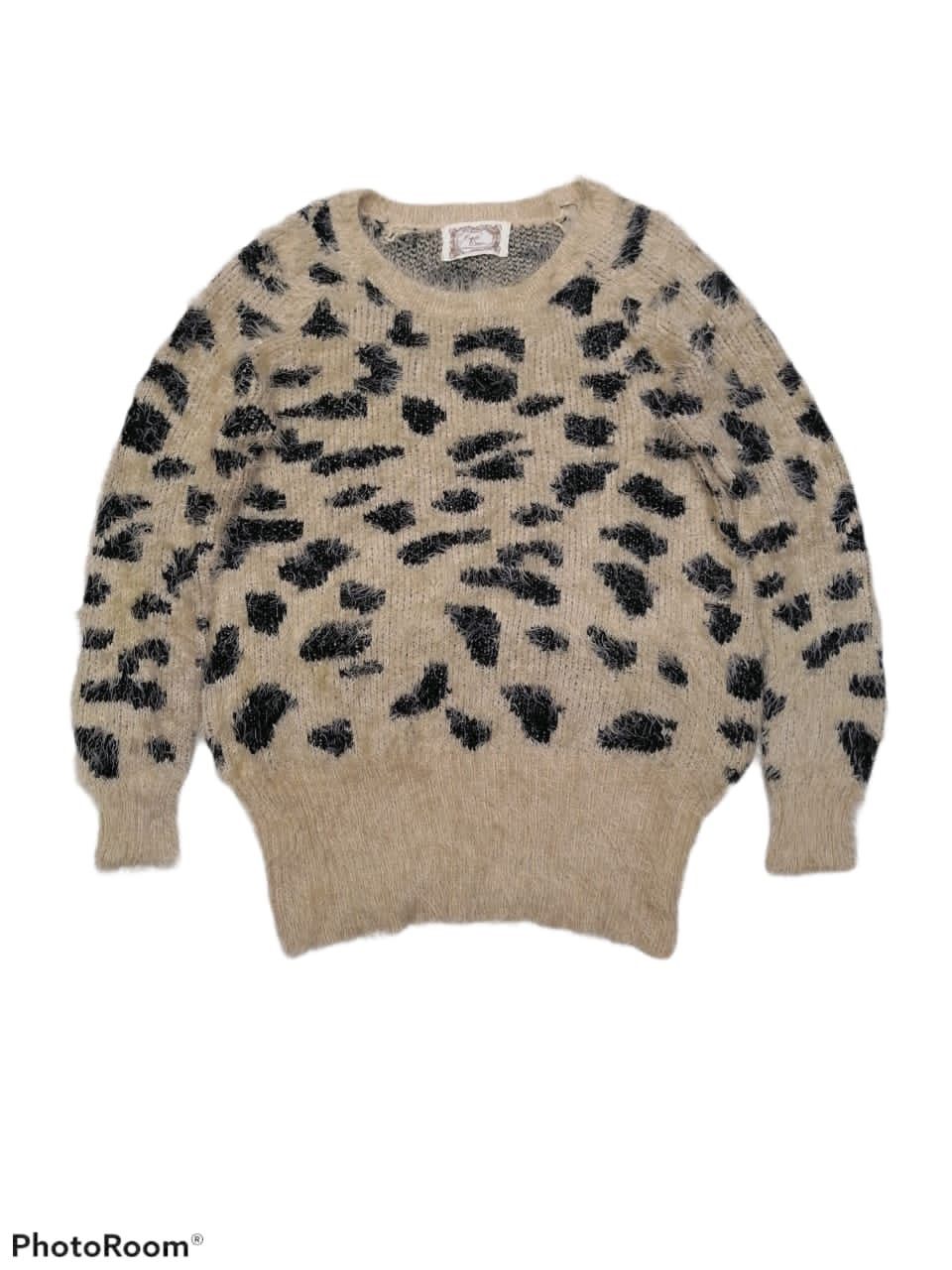 Other Japan brand Leopord mohair Cardigan/jumper kurt cobain Size US M / EU 48-50 / 2 - 1 Thumbnail