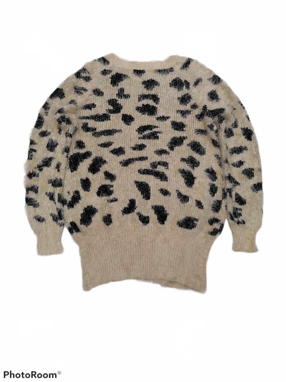 Other Japan brand Leopord mohair Cardigan/jumper kurt cobain Size US M / EU 48-50 / 2 - 2 Thumbnail