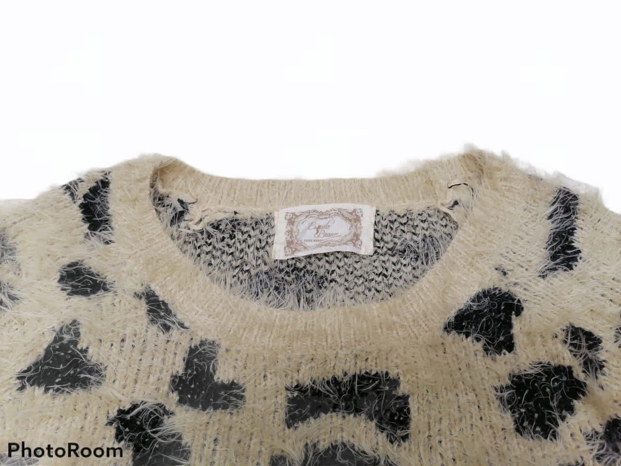 Other Japan brand Leopord mohair Cardigan/jumper kurt cobain Size US M / EU 48-50 / 2 - 4 Thumbnail