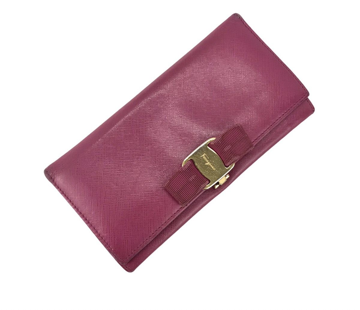Salvatore Ferragamo ❌Last Drop❌Authentic Salvatore Ferragamo Long wallet Size ONE SIZE - 1 Thumbnail