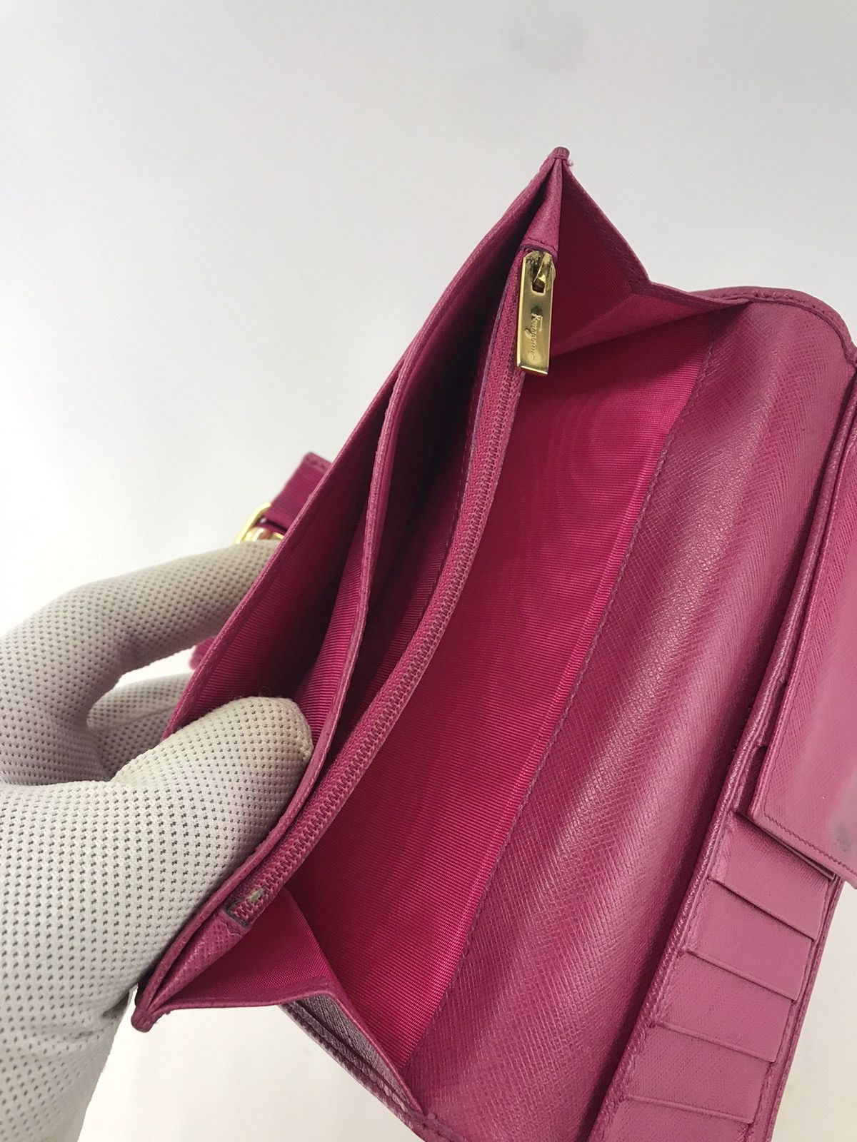 Salvatore Ferragamo ❌Last Drop❌Authentic Salvatore Ferragamo Long wallet Size ONE SIZE - 12 Thumbnail