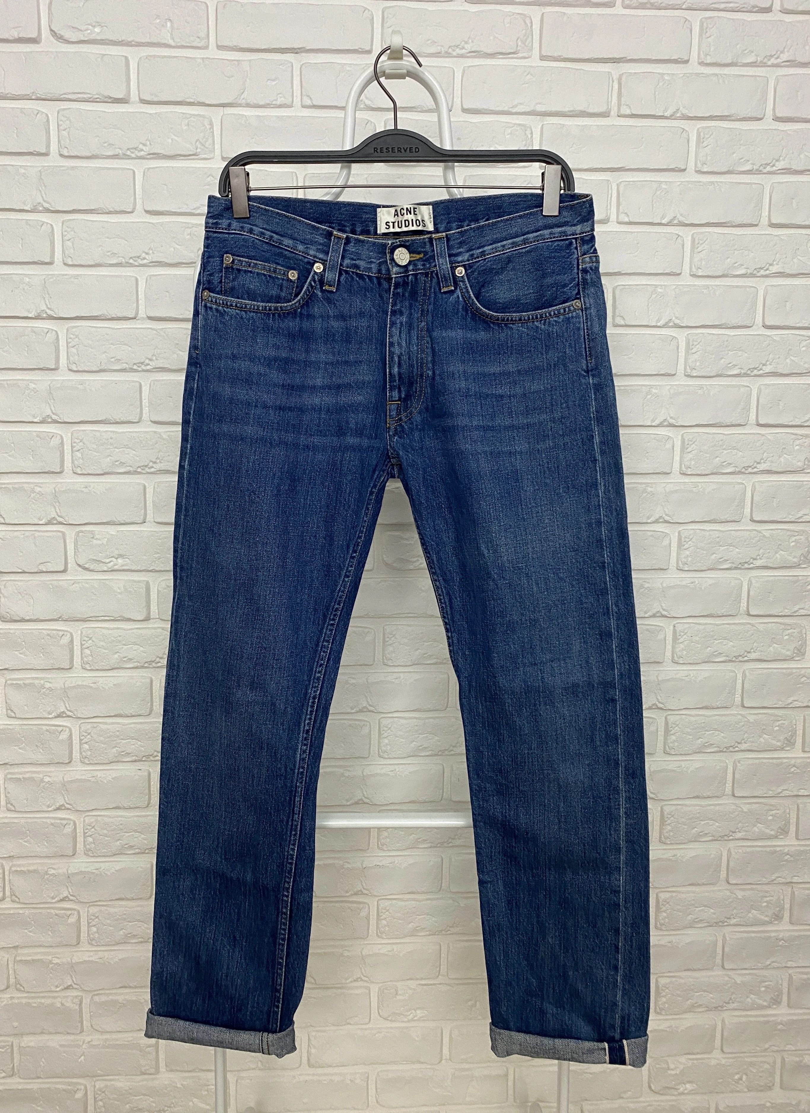 Acne Studios Acne Studios Vega Vint Selvage Denim Cropped Pants Jeans 31 Size US 31 - 2 Thumbnail
