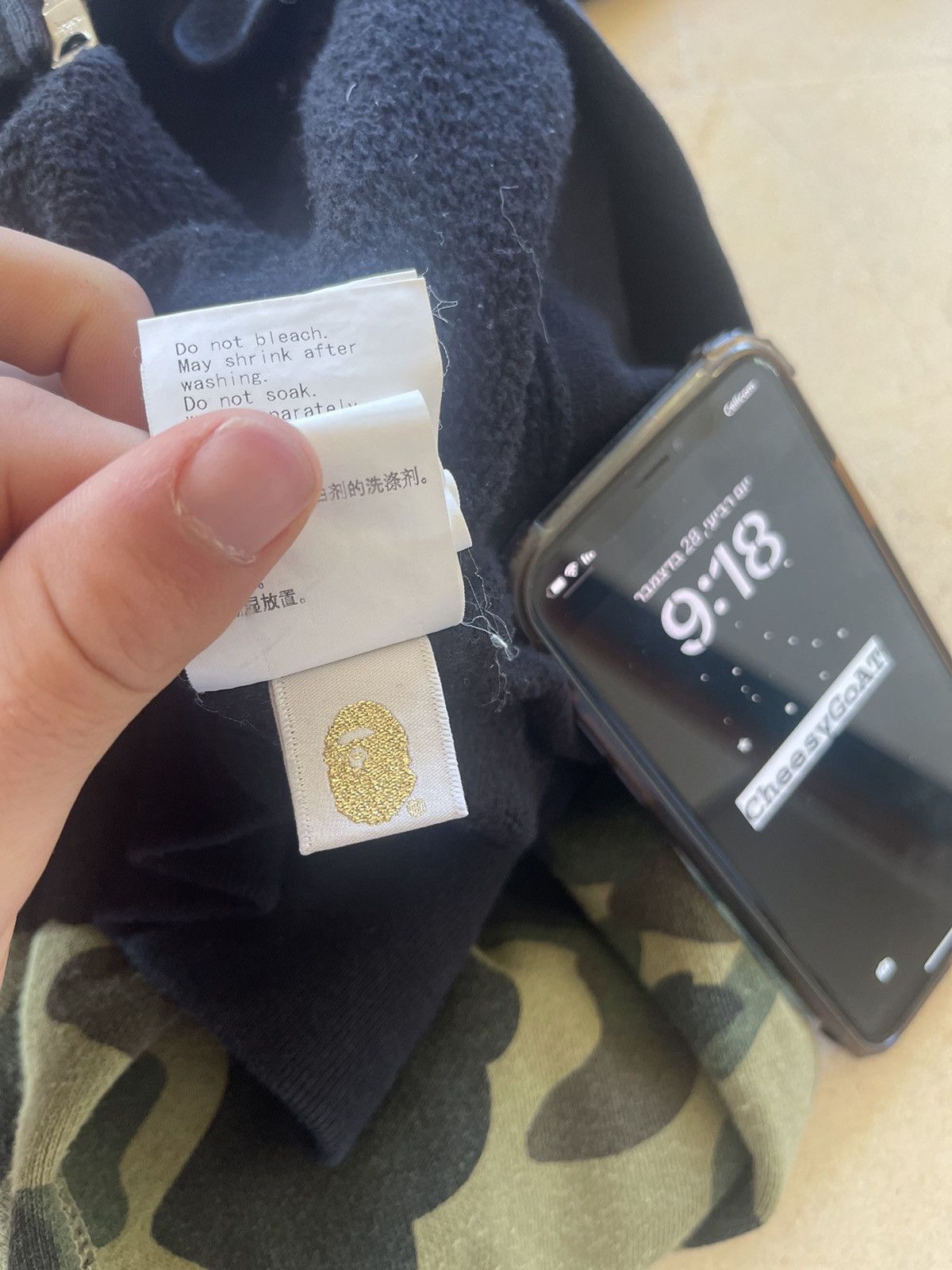 Bape Bathing Ape shark half camo full zip hoodie Size US M / EU 48-50 / 2 - 18 Thumbnail