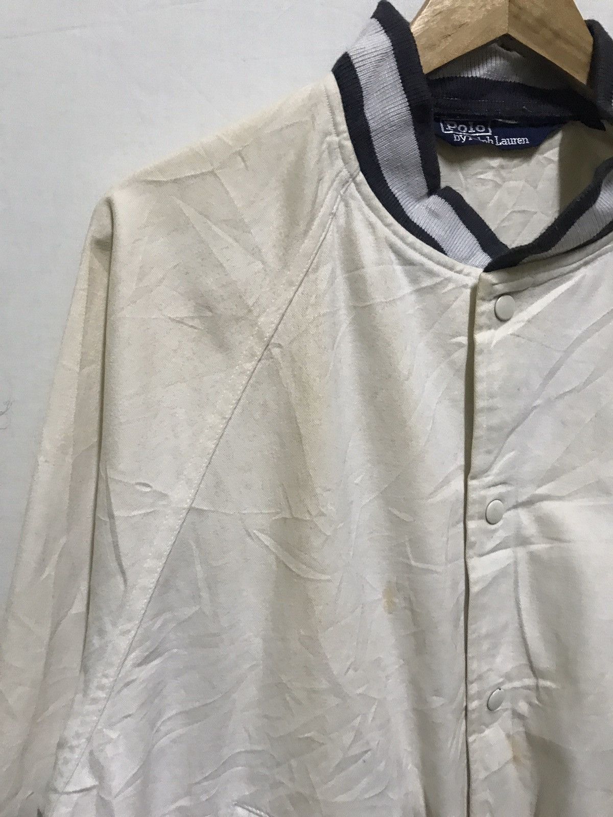 Polo Ralph Lauren × Vintage Vintage Polo Ralph Lauren Varsity Jacket Size US M / EU 48-50 / 2 - 2 Thumbnail