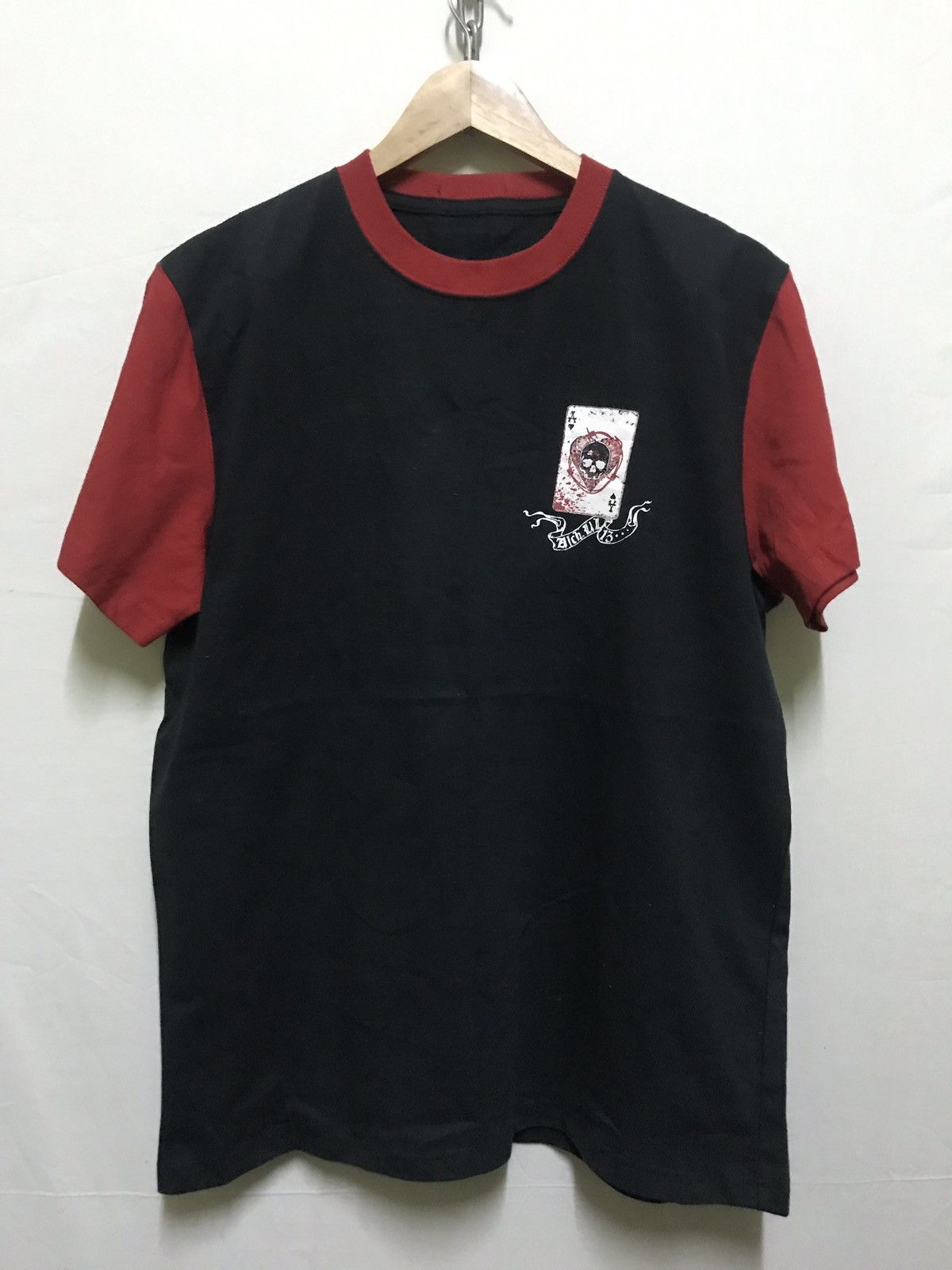 Vintage Alchemy Carta England Dead Man's Hand T-shirt 2010 Size US M / EU 48-50 / 2 - 2 Thumbnail