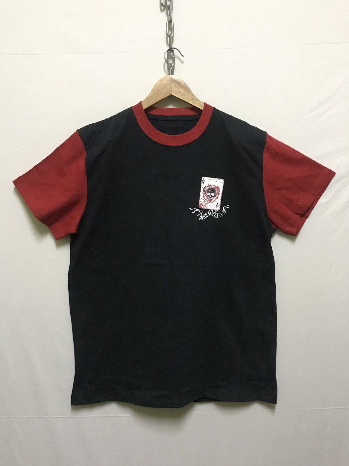 Vintage Alchemy Carta England Dead Man's Hand T-shirt 2010 Size US M / EU 48-50 / 2 - 3 Thumbnail