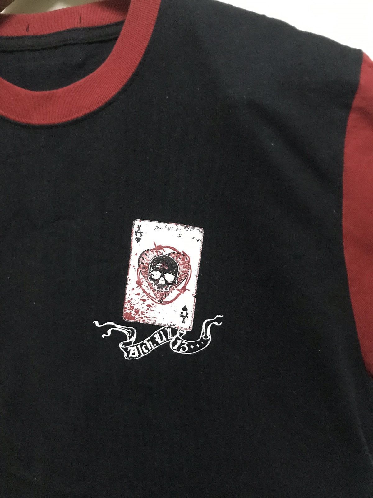 Vintage Alchemy Carta England Dead Man's Hand T-shirt 2010 Size US M / EU 48-50 / 2 - 5 Thumbnail