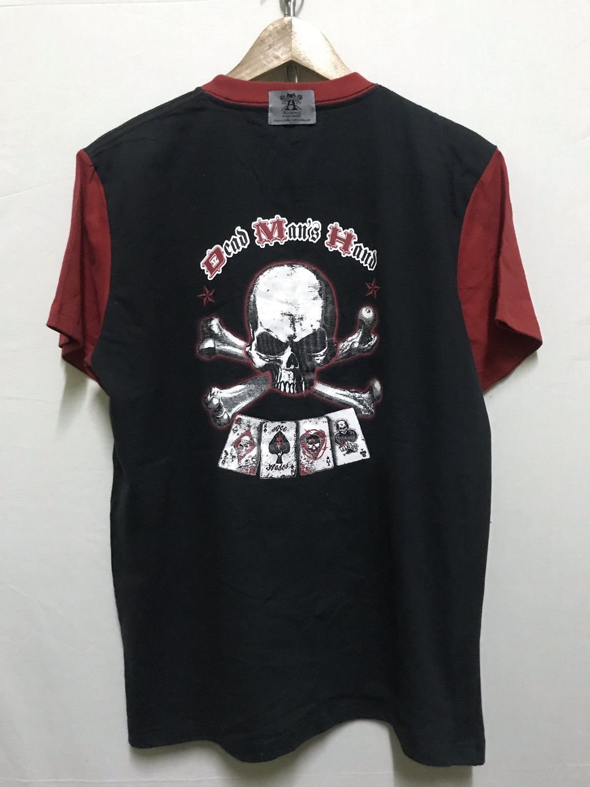 Vintage Alchemy Carta England Dead Man's Hand T-shirt 2010 Size US M / EU 48-50 / 2 - 1 Thumbnail