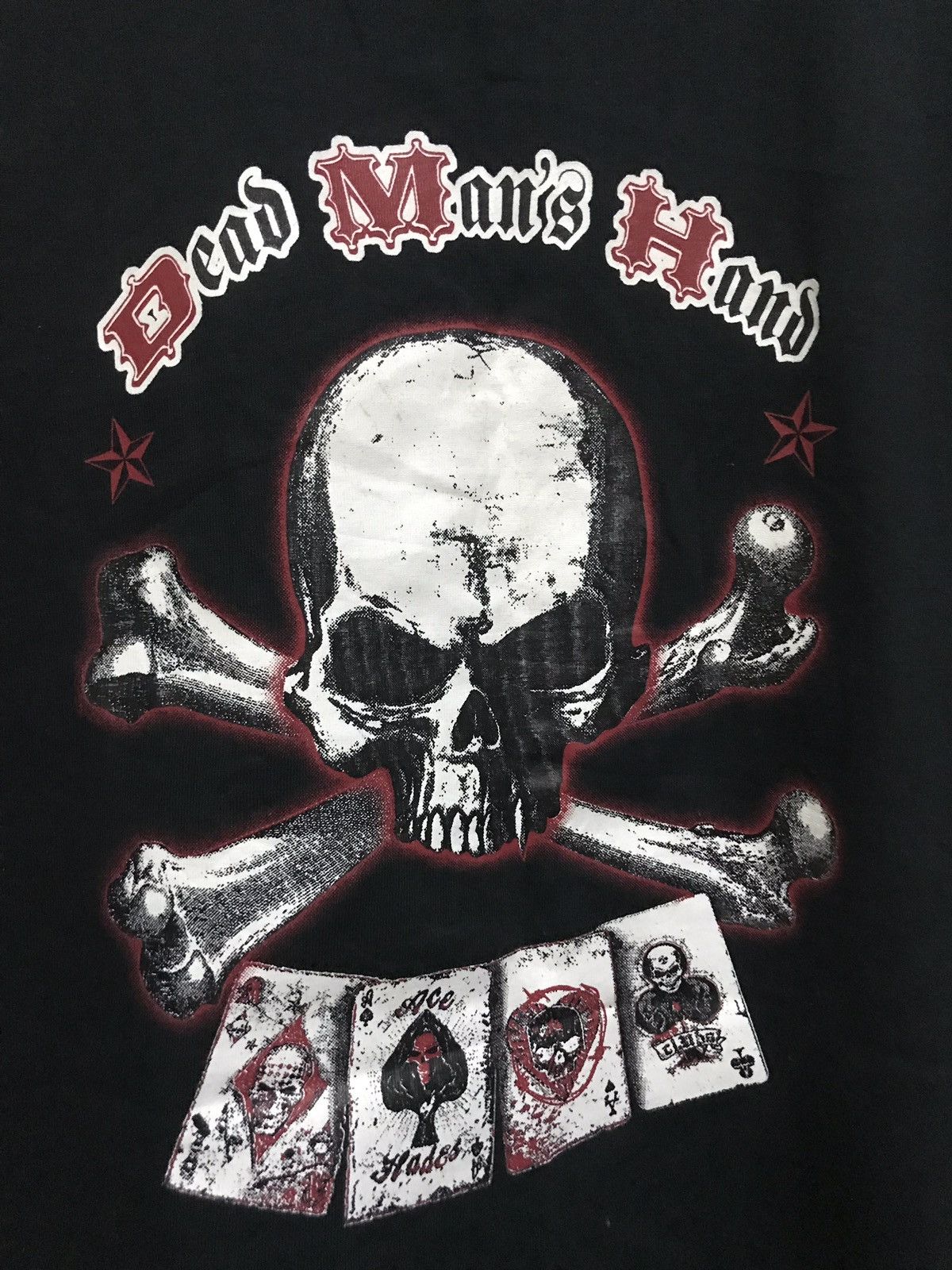 Vintage Alchemy Carta England Dead Man's Hand T-shirt 2010 Size US M / EU 48-50 / 2 - 6 Thumbnail