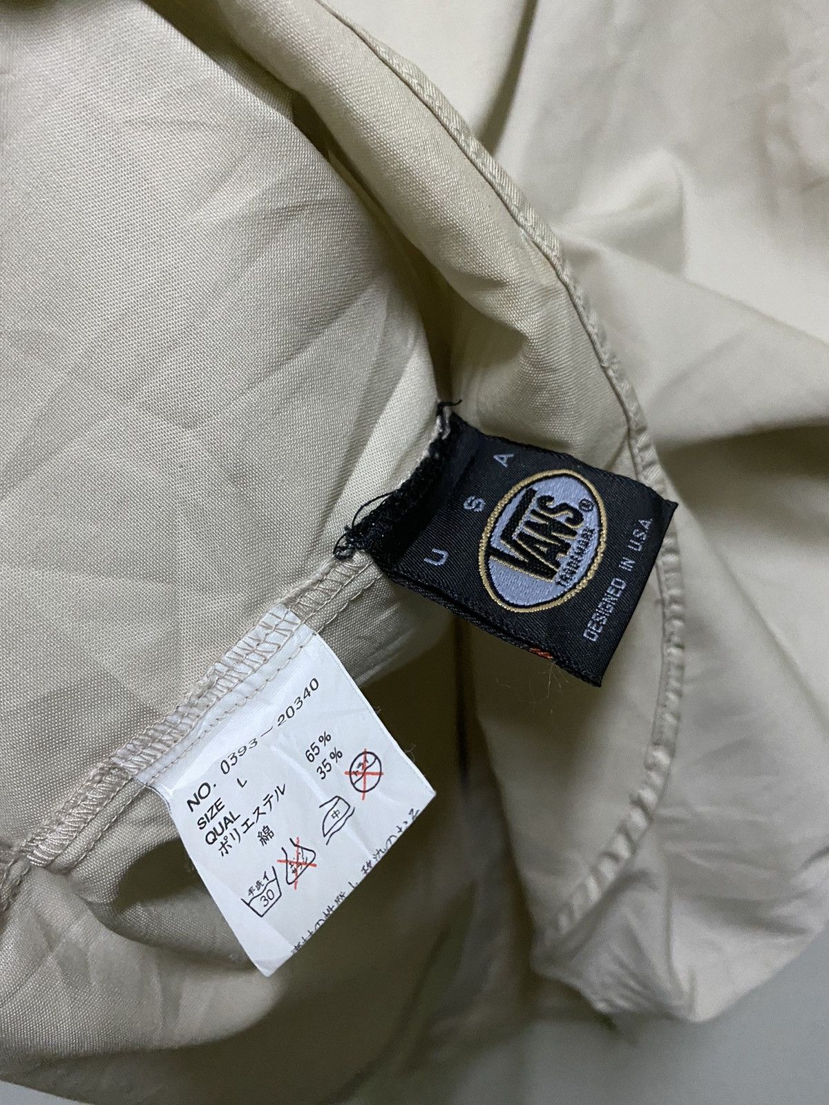 Vans Vans Shirt Workwear Shirt Patches Pocket Size US L / EU 52-54 / 3 - 7 Thumbnail