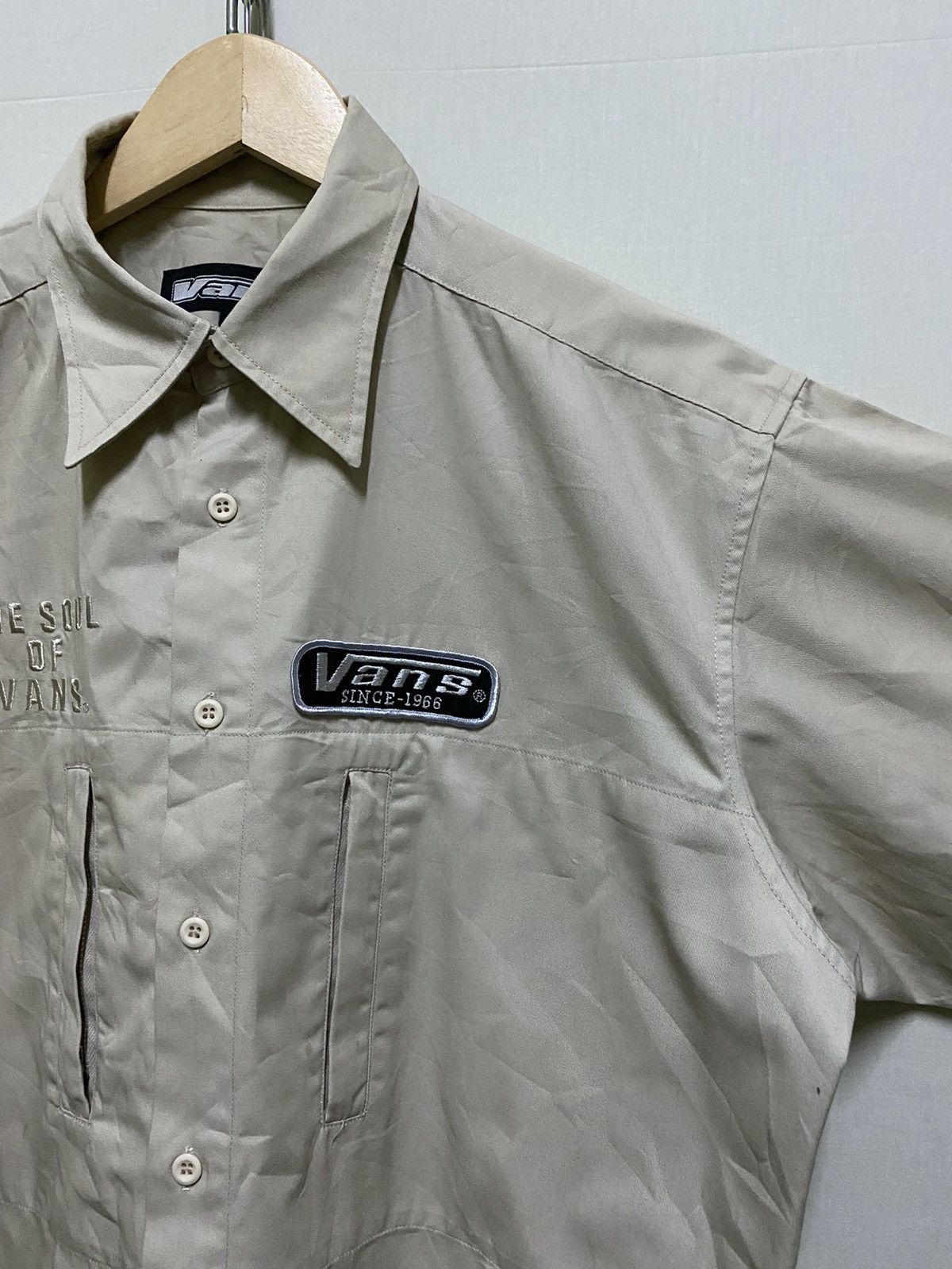 Vans Vans Shirt Workwear Shirt Patches Pocket Size US L / EU 52-54 / 3 - 3 Thumbnail
