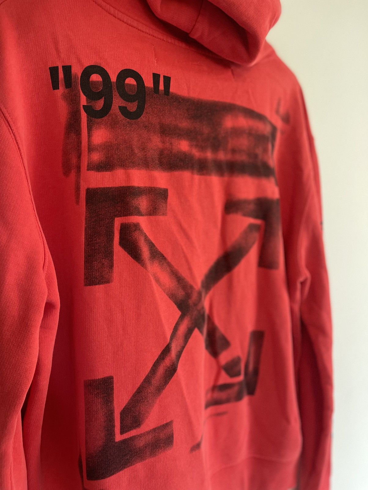 Off-White Off white red Arrows Logo Hoodie Size US M / EU 48-50 / 2 - 9 Thumbnail