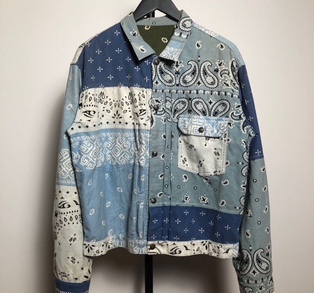 Kapital Kapital Kerchief JKT Double Sided Size US XL / EU 56 / 4 - 1 Thumbnail