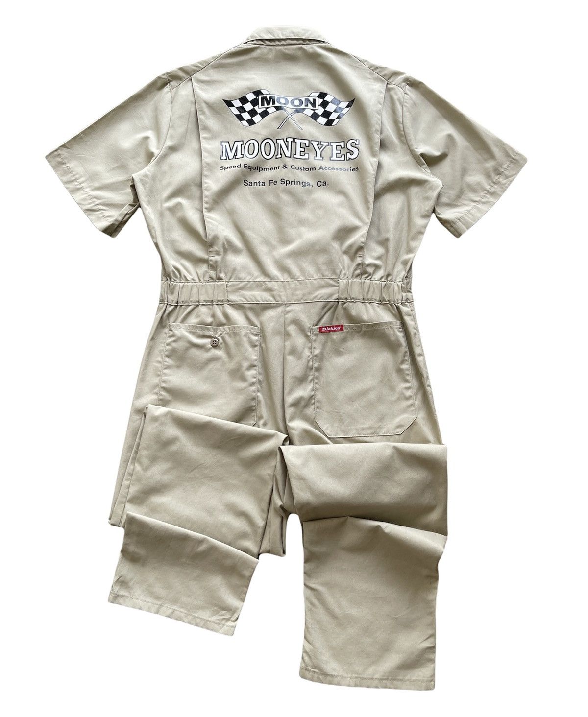 Vintage Dickies X Mooneyes Coverall Racing Wear Size US M / EU 48-50 / 2 - 8 Thumbnail