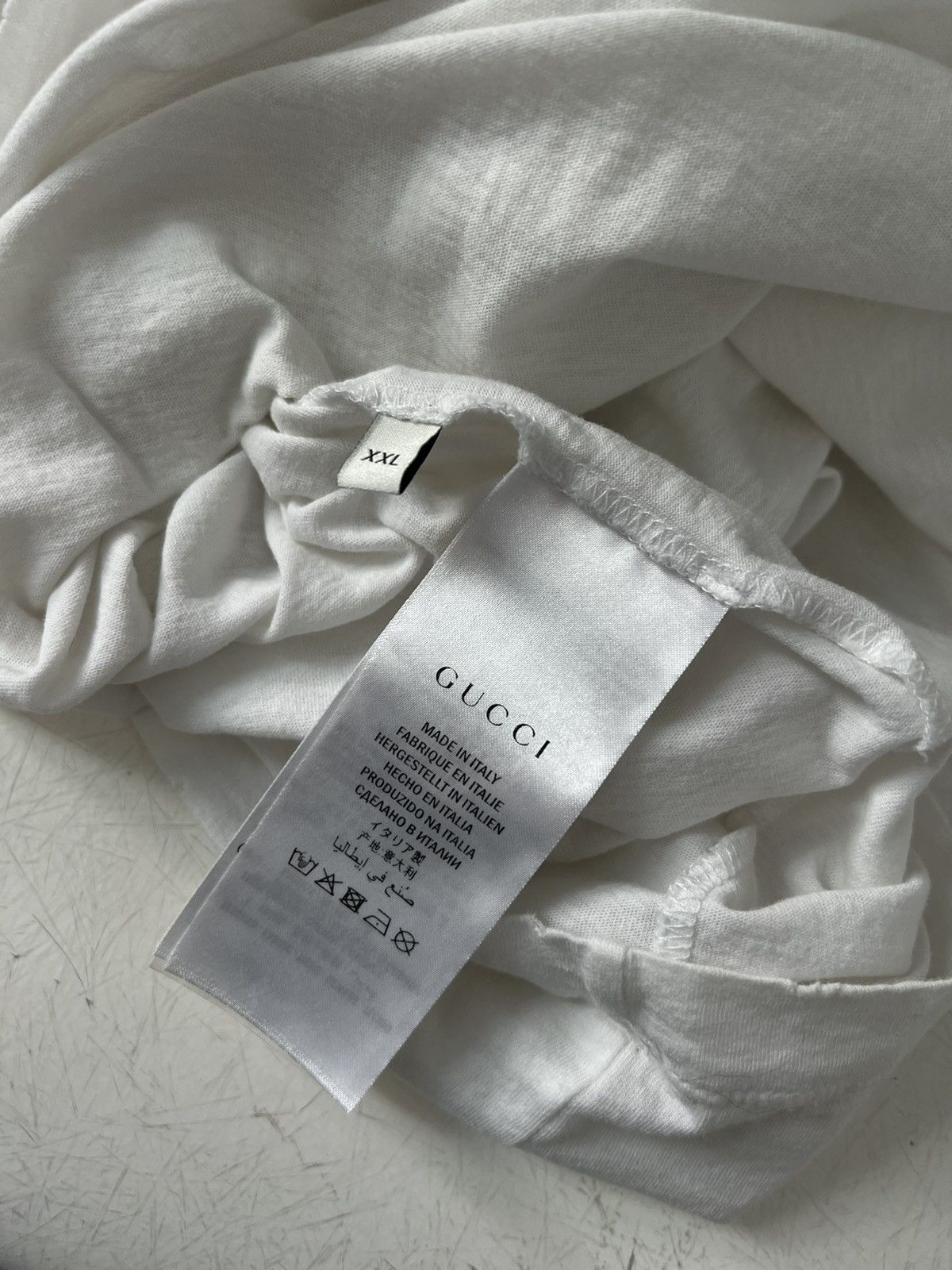 Gucci Gucci logo tee Size US XXL / EU 58 / 5 - 5 Thumbnail