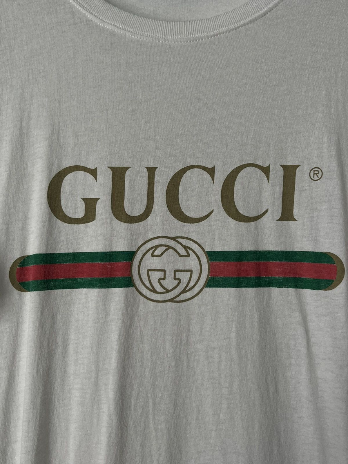 Gucci Gucci logo tee Size US XXL / EU 58 / 5 - 2 Thumbnail