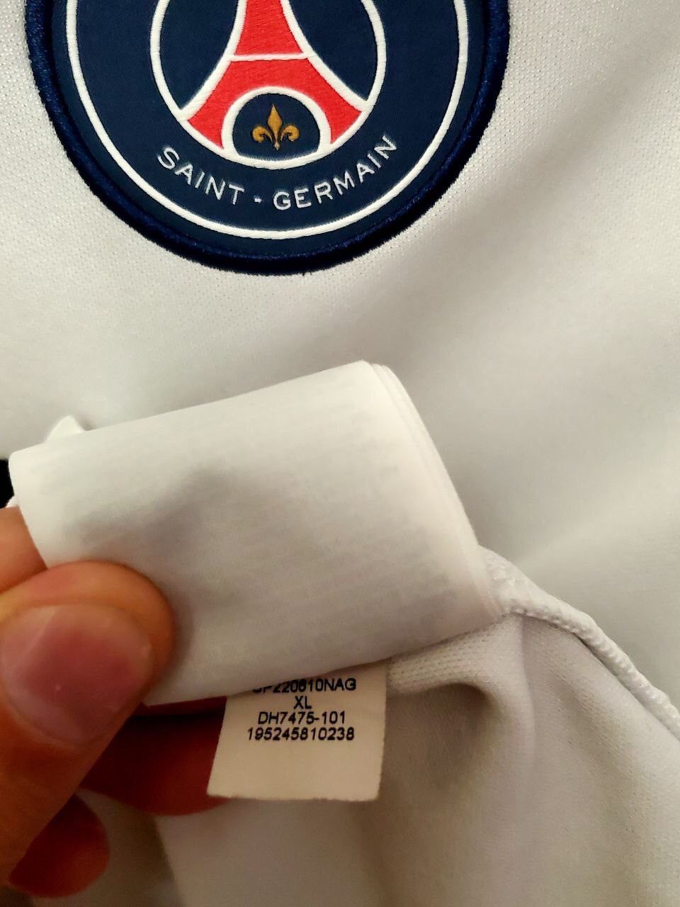 Jordan Brand × Nike Paris Saint-Germain 2022/23 Soccer Jersey Kids' Nike Jordan Size US S / EU 44-46 / 1 - 4 Thumbnail