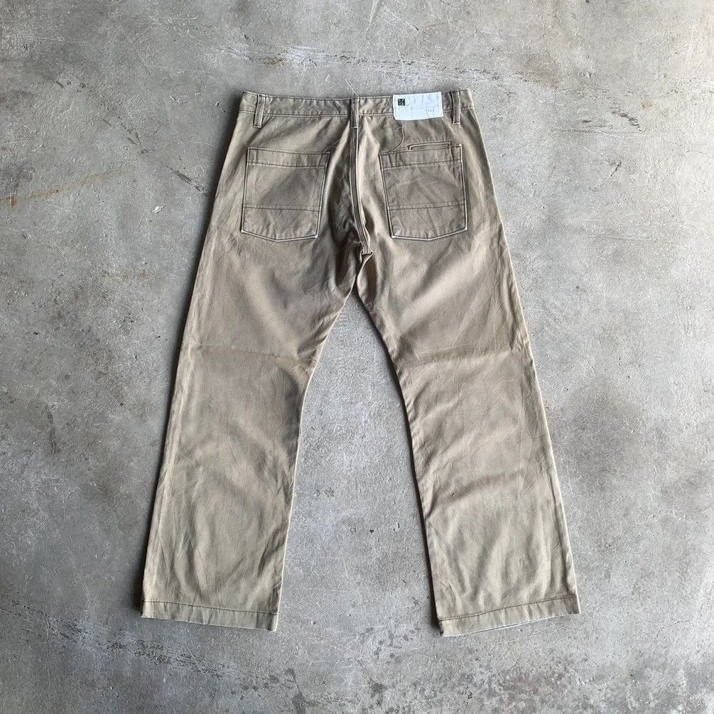 Denver Hayes × Japanese Brand Hayes Trousers Duck Canvas Faded Baggy Chino Pants Size US 33 - 8 Thumbnail