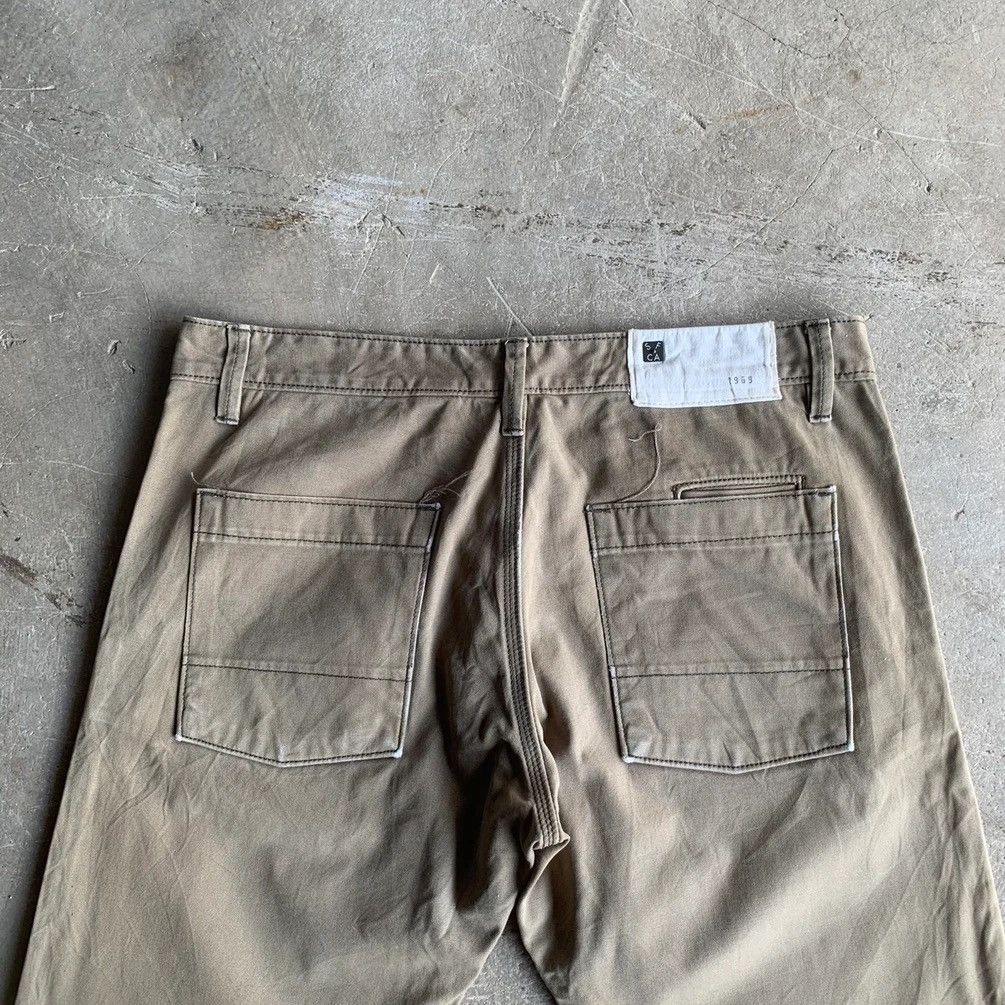 Denver Hayes × Japanese Brand Hayes Trousers Duck Canvas Faded Baggy Chino Pants Size US 33 - 9 Thumbnail