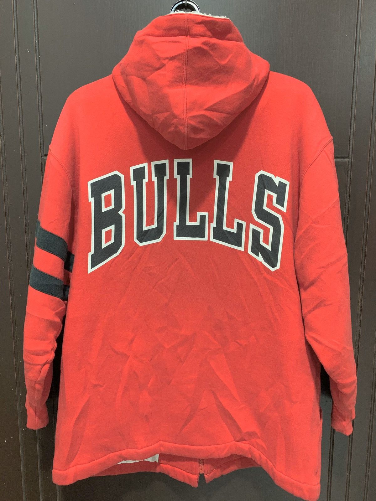 Vintage Chicago Bulls Big Logo Hoodie Oversized M