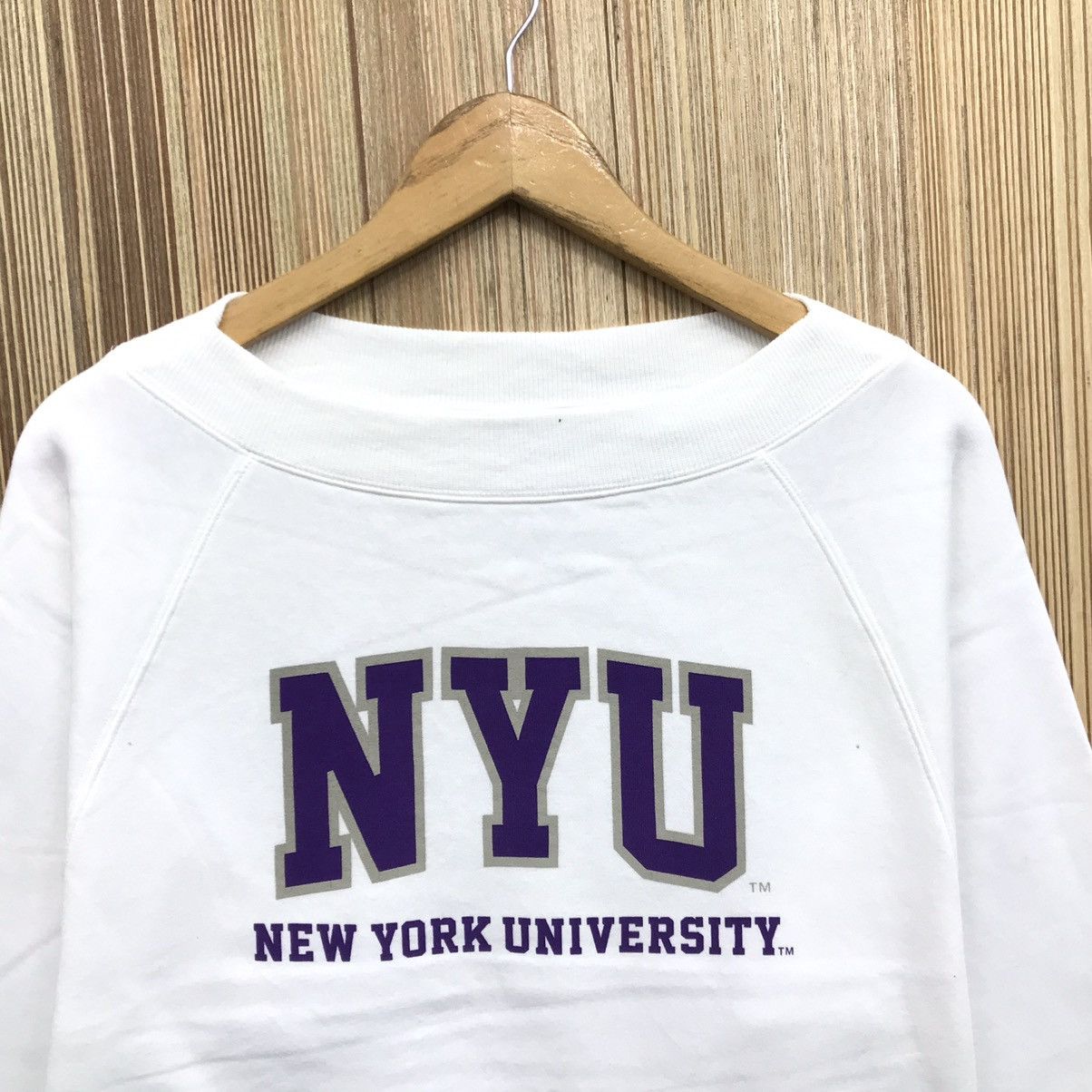 Vintage Vintage NYU New York University Sweatshirt Size M / US 6-8 / IT 42-44 - 2 Thumbnail