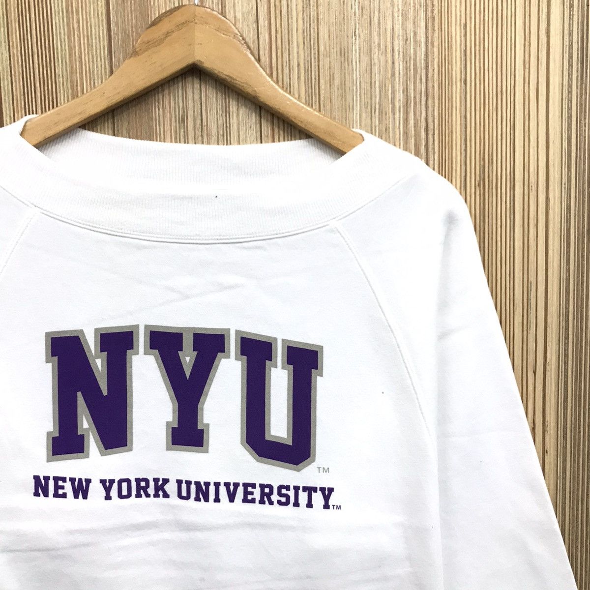 Vintage Vintage NYU New York University Sweatshirt Size M / US 6-8 / IT 42-44 - 4 Thumbnail